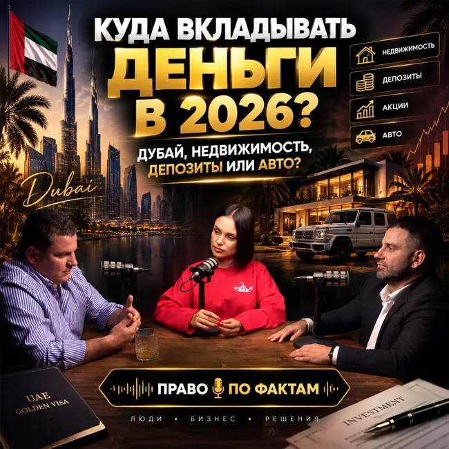 Куда вкладывать деньги в 2026: Дубай, недвижимость, депозиты или авто?