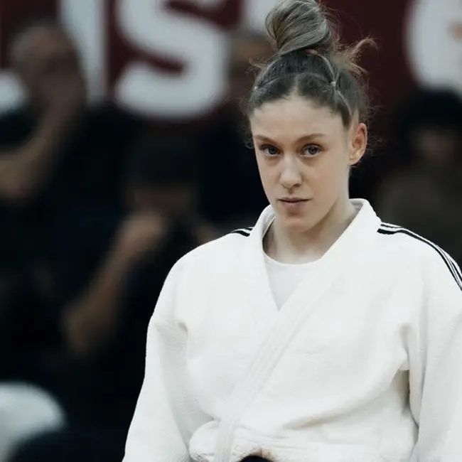 М. Воробьёва. Первая медаль из Грузии