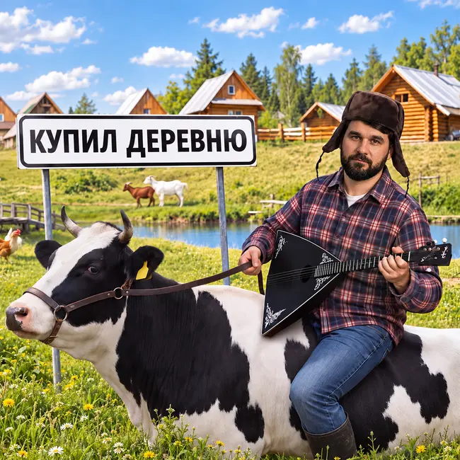Купил деревню!