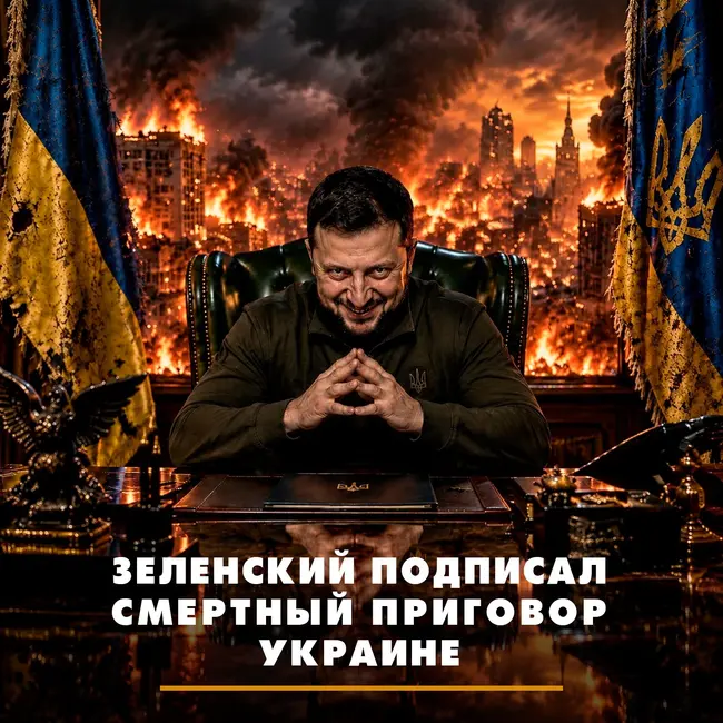 Зеленский подписал Украине приговор