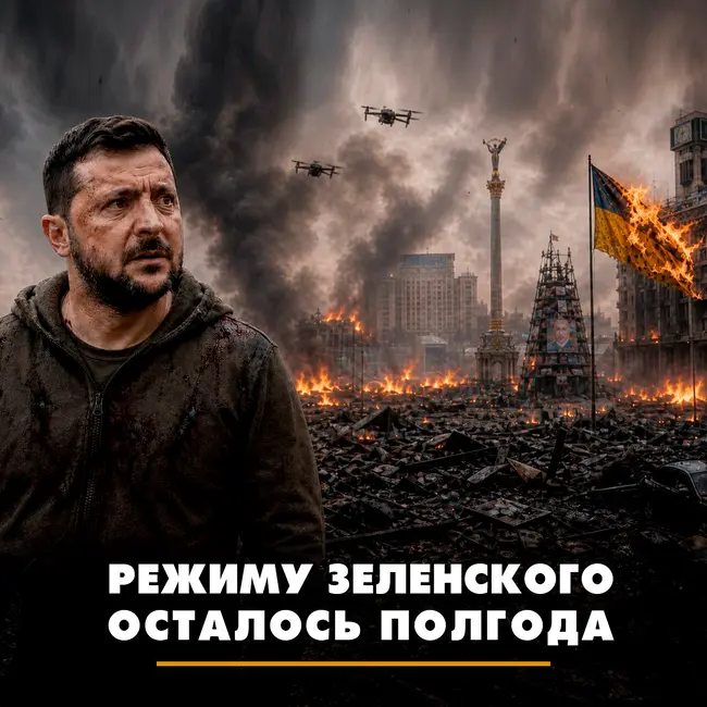 Режиму Зеленского осталось полгода