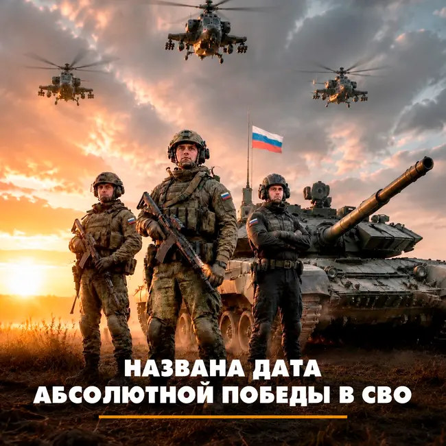 Названа дата абсолютной победы в СВО