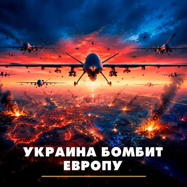 Украина бомбит Европу