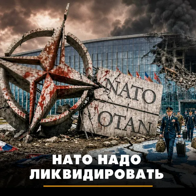НАТО надо ликвидировать