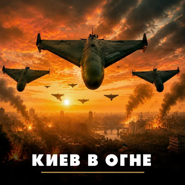 Киев в огне