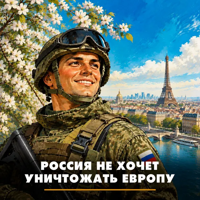 Россия не хочет уничтожать Европу