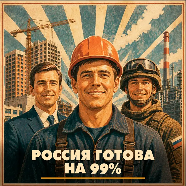 Россия готова на 99%