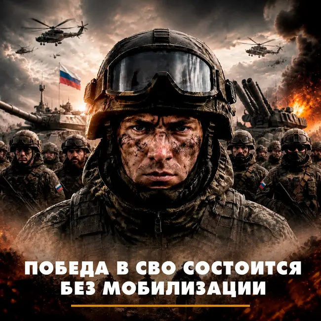 Победа в СВО состоится без мобилизации
