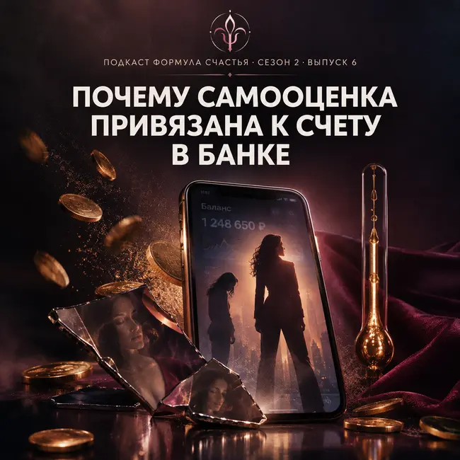 6 выпуск. Почему самооценка привязана к счету в банке