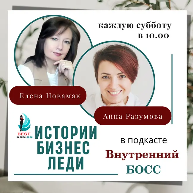 История Бизнес леди. Анна Разумова фитнес тренер в подкасте "Внутренний БОСС"