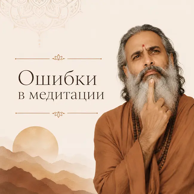 Беседа «Ошибки в медитации»