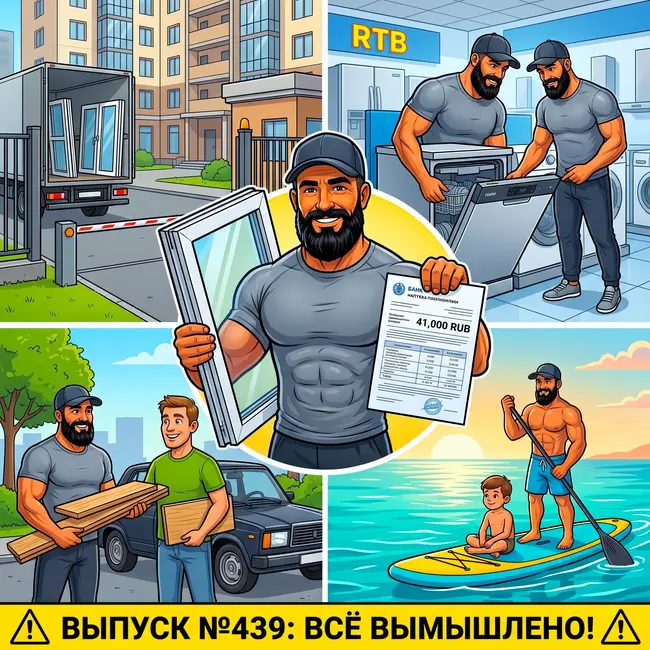 Выпуск №439: Установка 70-мм окон на 6-м этаже, закупка техники Haier в РТБ на 200 тысяч и секрет снижения ипотеки досрочками