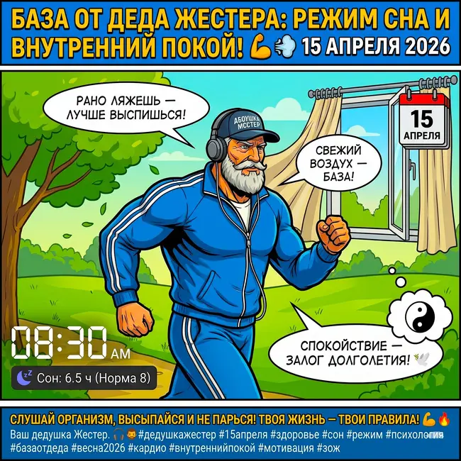 Выпуск 370. 😴 РЕЖИМ СНА, БИТВА С ДУХОТОЙ И ВНУТРЕННИЙ ПОКОЙ: База от Деда Жестера! 🦾🌬️
