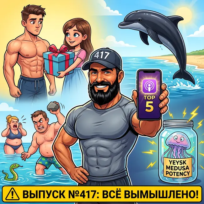 Выпуск №417: Секретный медузный виагра-хак, 17-летний альфа-самец в Никольском парке и почему верность до гроба без секса — это чушь