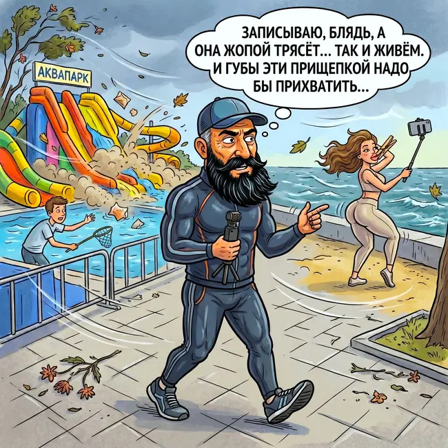Выпуск №399: Как заработать на парковке соседа, выжить под ейским ливнем и не попасться на «голую» тиктокершу