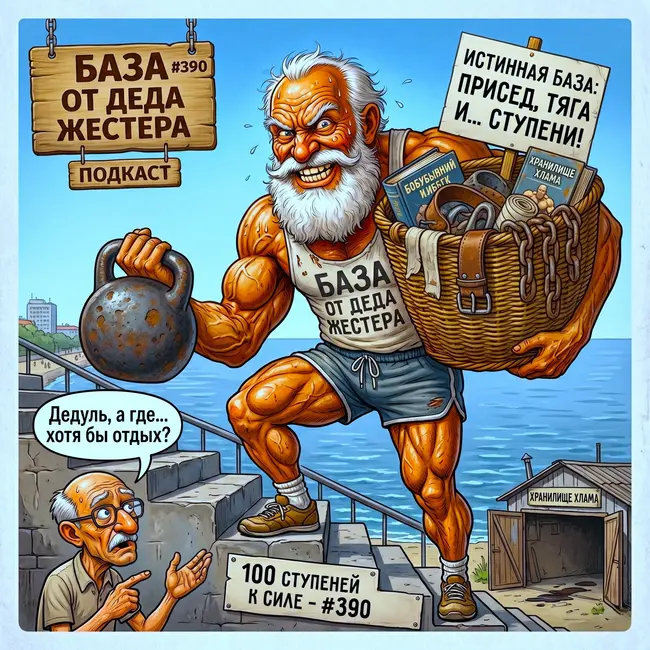💥 Выпуск 390: Конфетно-банановый код, штурм ейской лестницы и соседский замут с Юрцом