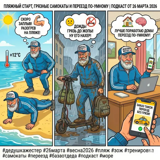 Выпуск 362. 🌊 ПЛЯЖНЫЙ СТАРТ, ГРЯЗНЫЕ САМОКАТЫ И ПЕРЕЕЗД ПО-УМНОМУ