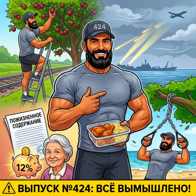 Выпуск №424: Тихая ночь после БПЛА-шторма, элитный обед на пляже за 407 рублей вместо шаурмы и как Дед спасает мамину пенсию через умные инвестиции