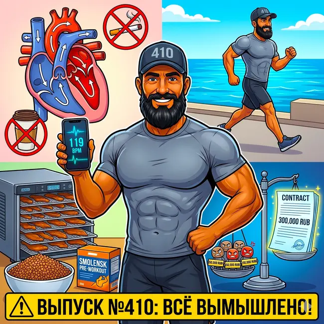 ВЫПУСК №410: Сердечный взрыв от кофеина с пуэром, почему белый хлеб — это яд для детей и золотая математика крупных контрактов