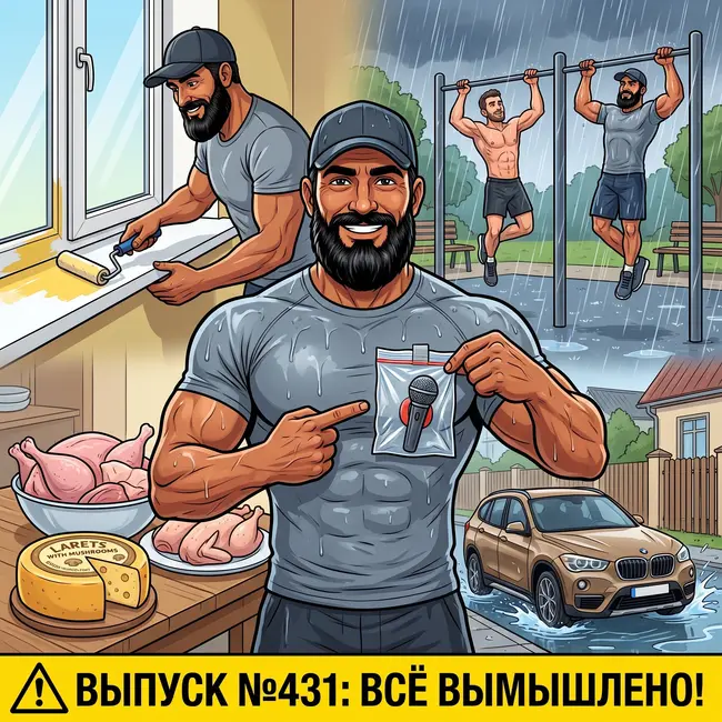 Выпуск №431: Челлендж Семенихина под проливным ливнем, разнос автохамок на БМВ и восстановительная покраска подоконников