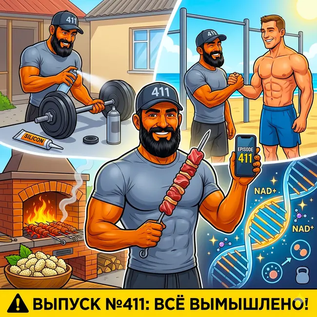 Выпуск №411: Московское железо против кубанской влажности, секреты омоложения с NAD+ и встреча с другом детства на ейском пляже