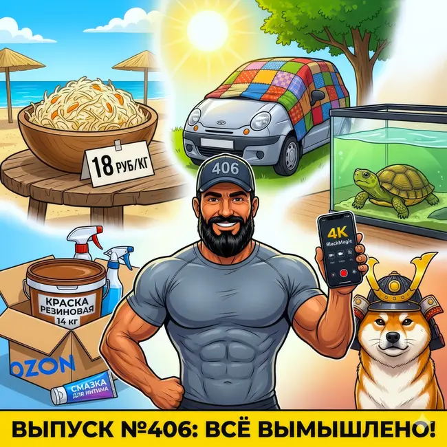 Выпуск №406: Разнос «бегунов-убийц коленей», санкционный бунт Apple и как Дед затарился на Озоне для интимных дел