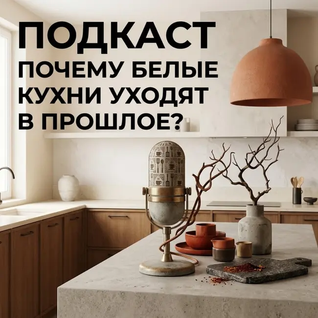 Почему белые кухни уходят в прошлое?