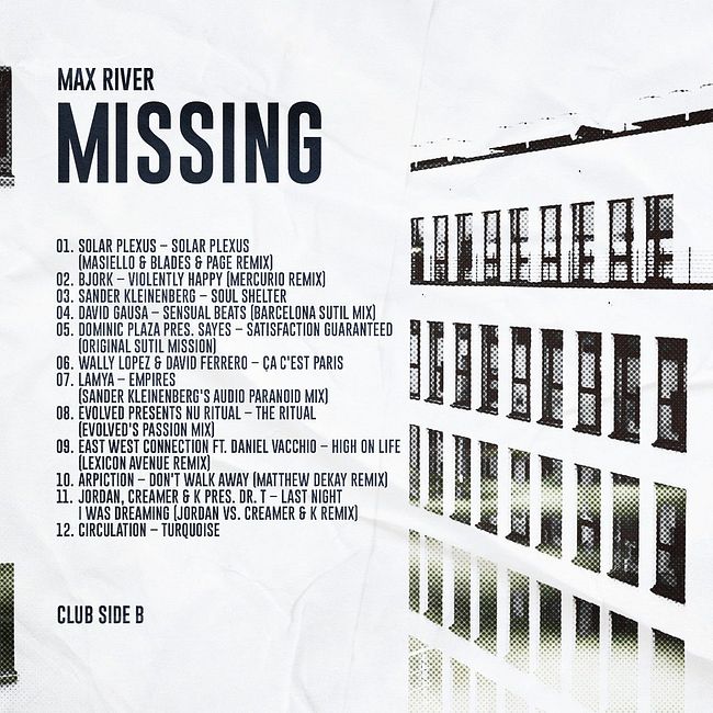 Max River - Missing (Club Side B)
