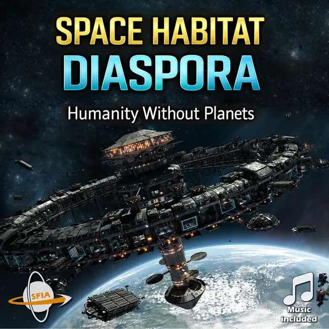 The Space Habitat Diaspora – Humanity Spreads Without Planets