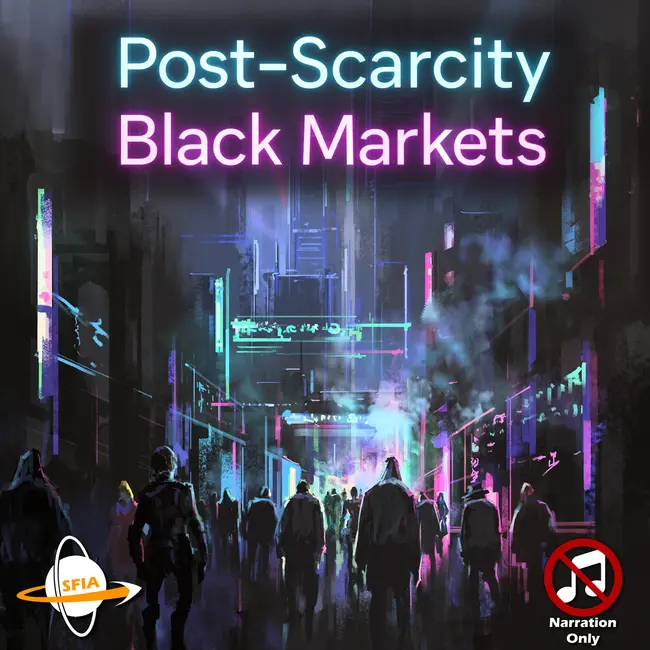 Post-Scarcity Black Markets (Narration Only)