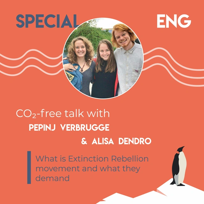 [Eng] CO₂-free talk on Extinction Rebellion movement in Europe with climate activists