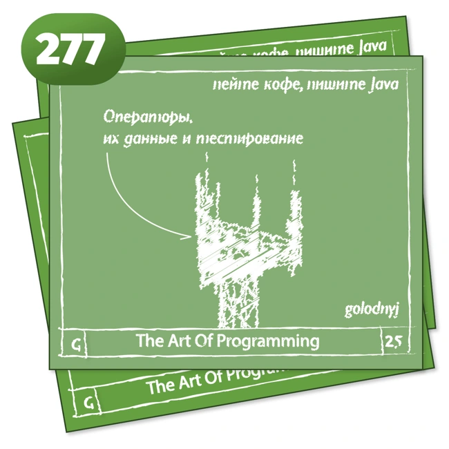 277 Операторы, их данные и тестирование — The Art Of Programming [ Development ]