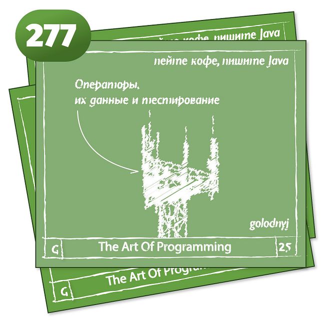 277 Операторы, их данные и тестирование — The Art Of Programming [ Development ]
