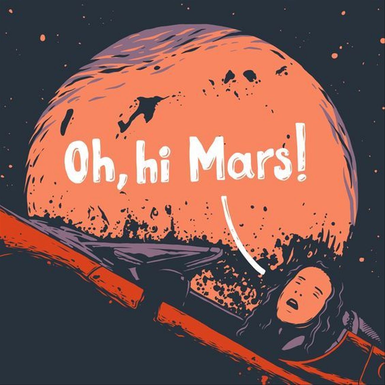 Oh, hi, Mars!