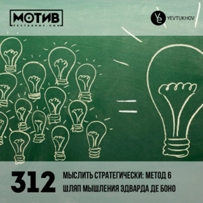 Майндшоу МОТИВ – 312 Мыслить стратегически: метод 6 шляп мышления Эдварда Де Боно