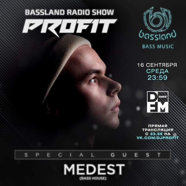 Bassland Show @ DFM (16.09.2020) - Special guest Medest