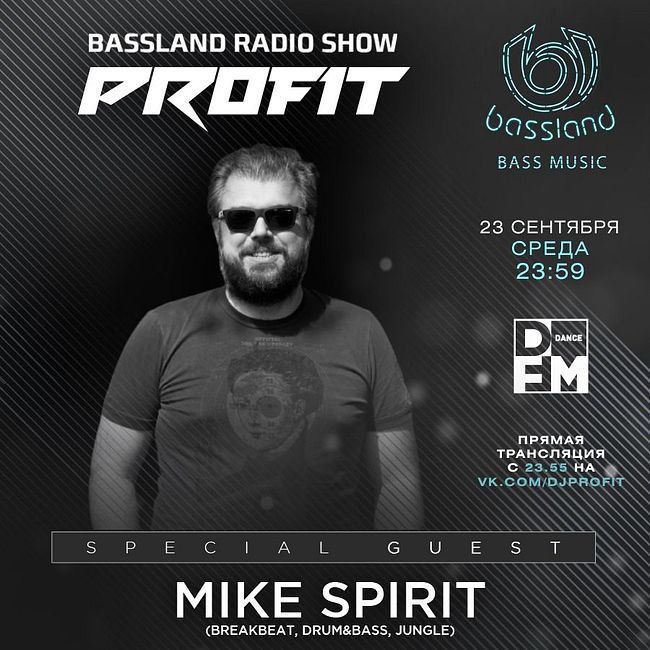 Bassland Show @ DFM (23.09.2020) - Special guest Mike Spirit