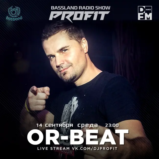 Bassland Show @ DFM (14.09.2022) - Guest mix DJ Or-Beat (Part 1)
