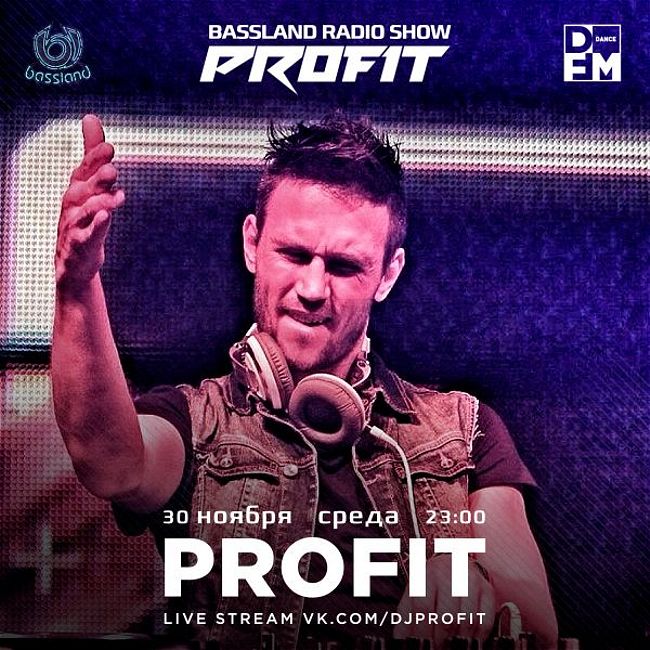 Bassland Show @ DFM (30.11.2022) - Profit & Strogonov Mix