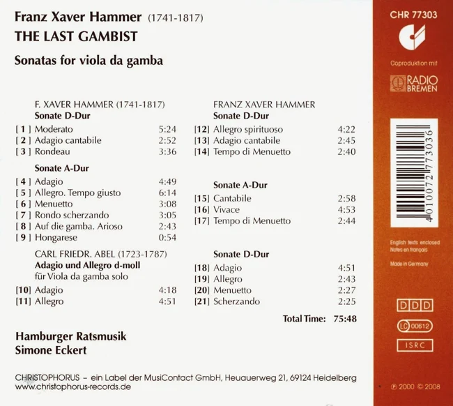 crypt 081 : Franz Xaver Hammer
