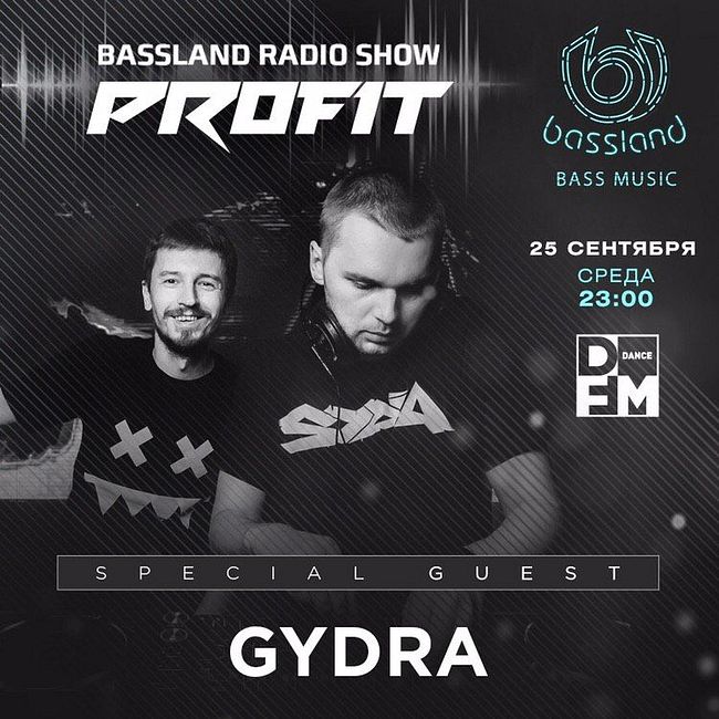 Bassland Show @ DFM (25.09.2019) - Special guest Gydra