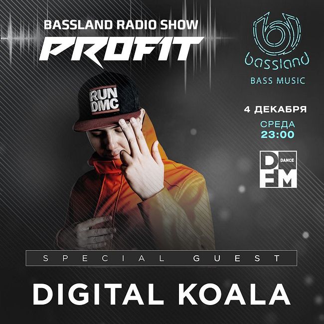Bassland Show @ DFM (04.12.2019) - Special guest Digital Koala. Bass House, Dubstep, Drum&Bass