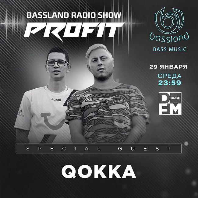 Bassland Show @ DFM (29.01.2020) - Special guest Qokka. Dubstep, Trap, Hardstyle, Bass House