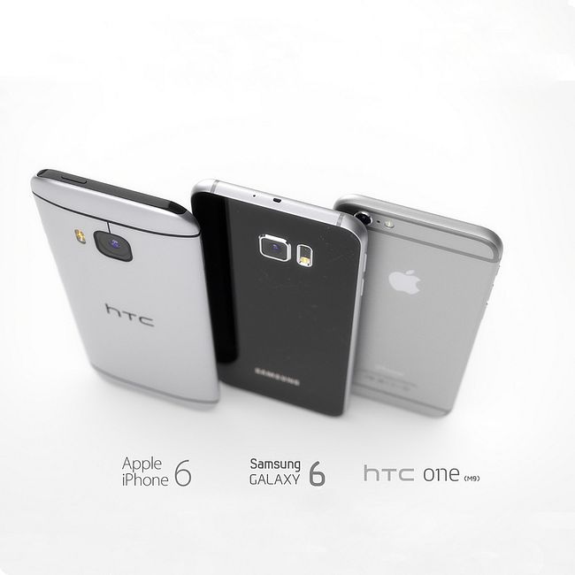 SGS6 vs HTC One M9