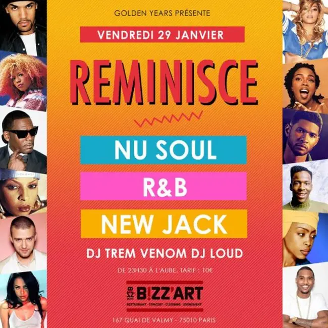 MIX SPECIALE REMINISCE (29 janvier au Bizz'art).