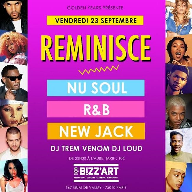REMINISCE Mix by DJ TREM ( Soirée REMINISCE Vendredi 23 septembre au BIZZ'ART).