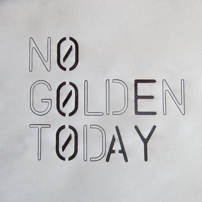 No Golden Today