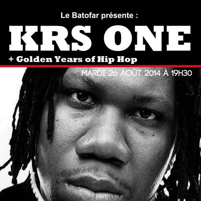 Mix 100% KRS ONE by DJ TREM ( Concert KRS ONE / WARM UP PAR GOLDEN YEARS le 26 AOUT @BATOFAR)