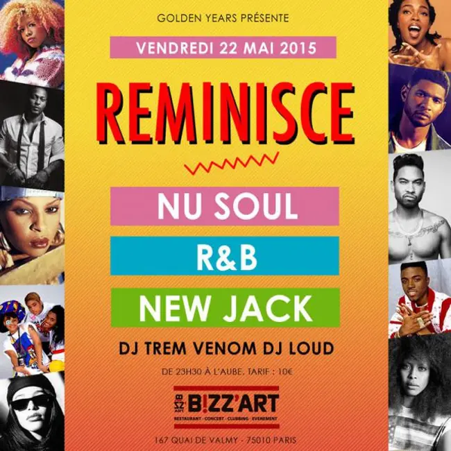 Mix 100% Rnb / New Jack by DJ TREM ( REMINISCE le 22 mai au BIZZ'ART ).