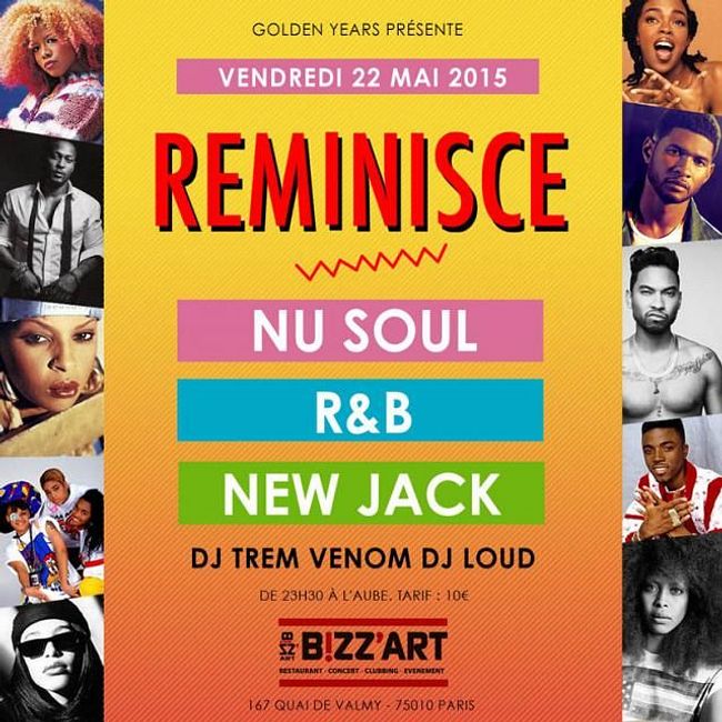 Mix 100% Rnb / New Jack by DJ TREM ( REMINISCE le 22 mai au BIZZ'ART ).
